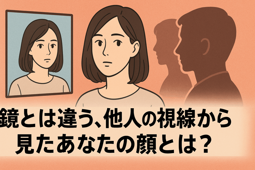 鏡とは違う、他人の視線から見たあなたの顔とは？【印象のギャップと改善法】